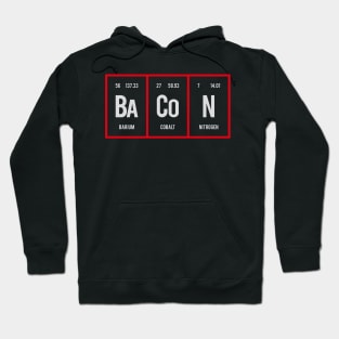 Bacon - Periodic Table of Elements Hoodie